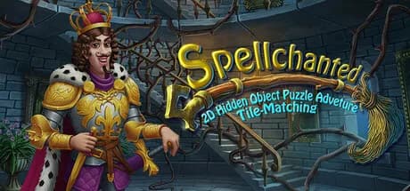 Spellchanted 2D Hidden Object Puzzle Adveture Tile-Matching görsel 1