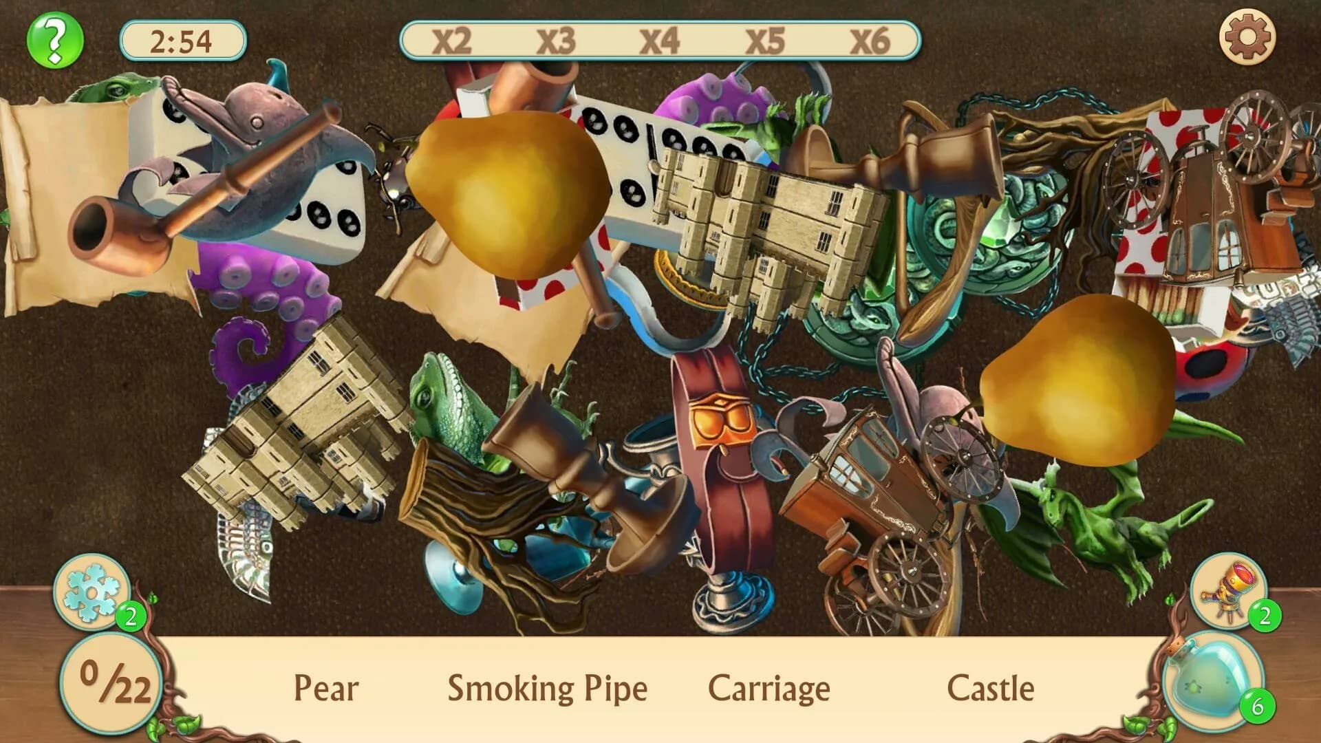 Spellchanted 2D Hidden Object Puzzle Adveture Tile-Matching görsel 2