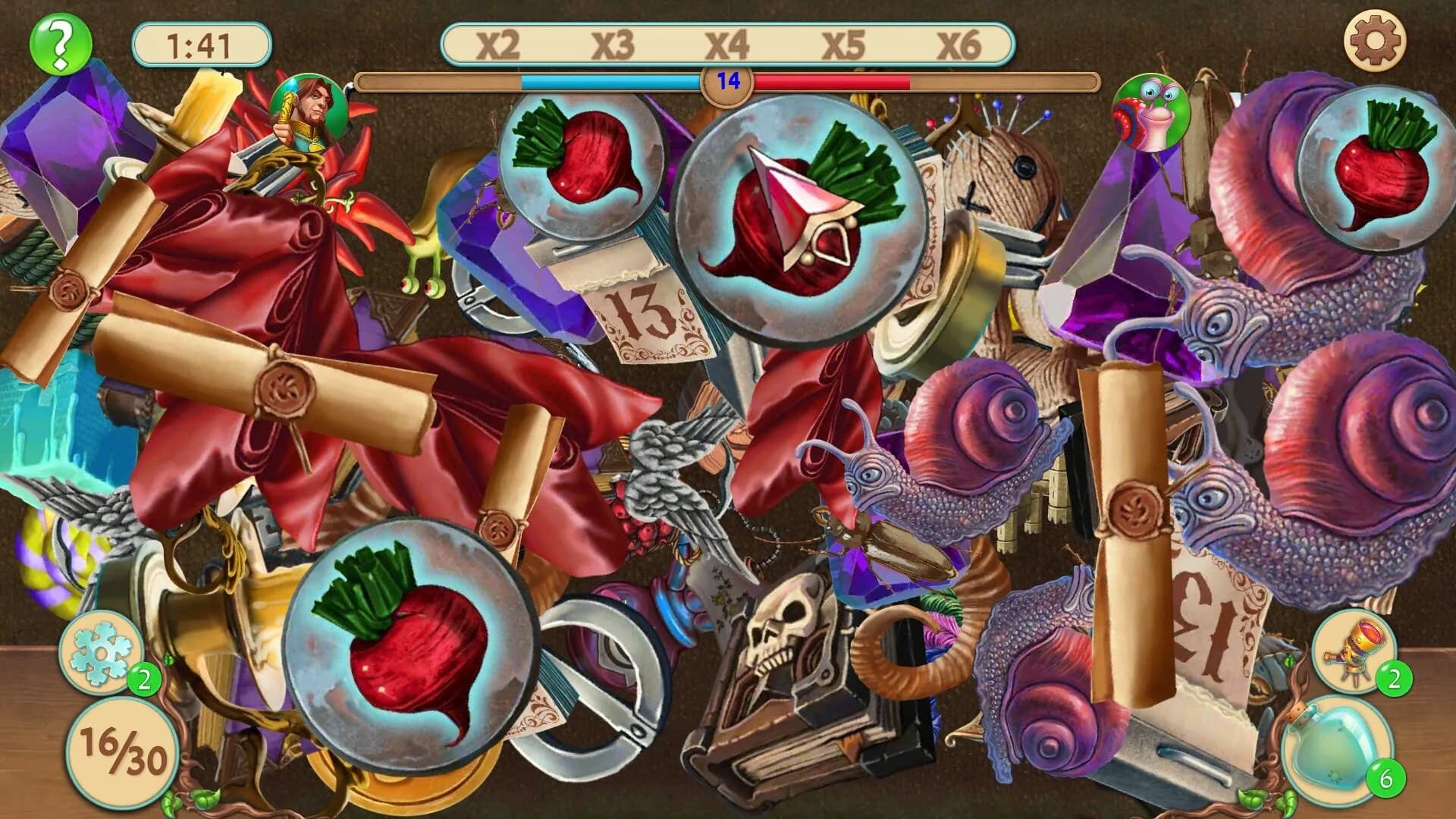 Spellchanted 2D Hidden Object Puzzle Adveture Tile-Matching görsel 5