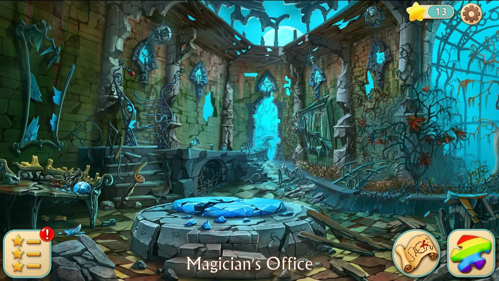 Spellchanted 2D Hidden Object Puzzle Adveture Tile-Matching görsel 7