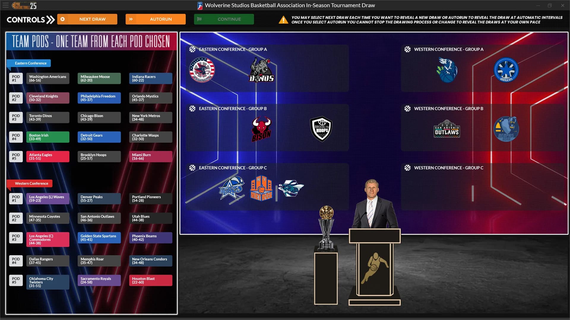 Draft Day Sports: Pro Basketball 2025 görsel 7