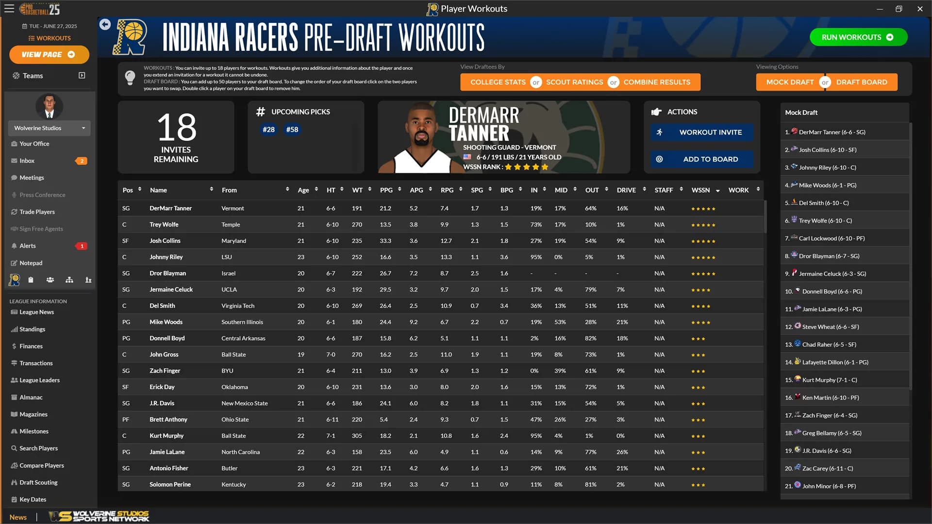 Draft Day Sports: Pro Basketball 2025 görsel 11