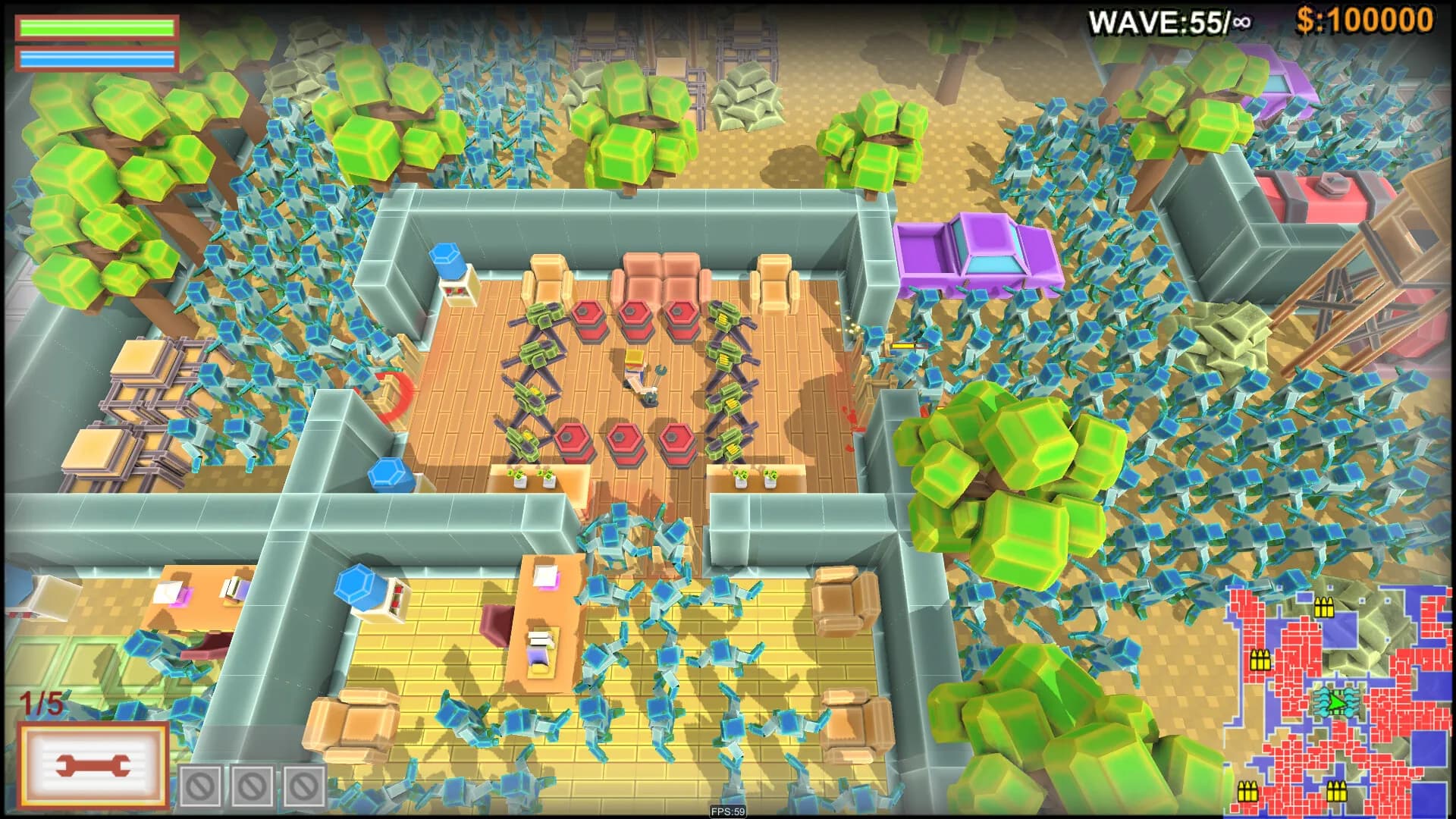 Zombie Siege：Room War görsel 2