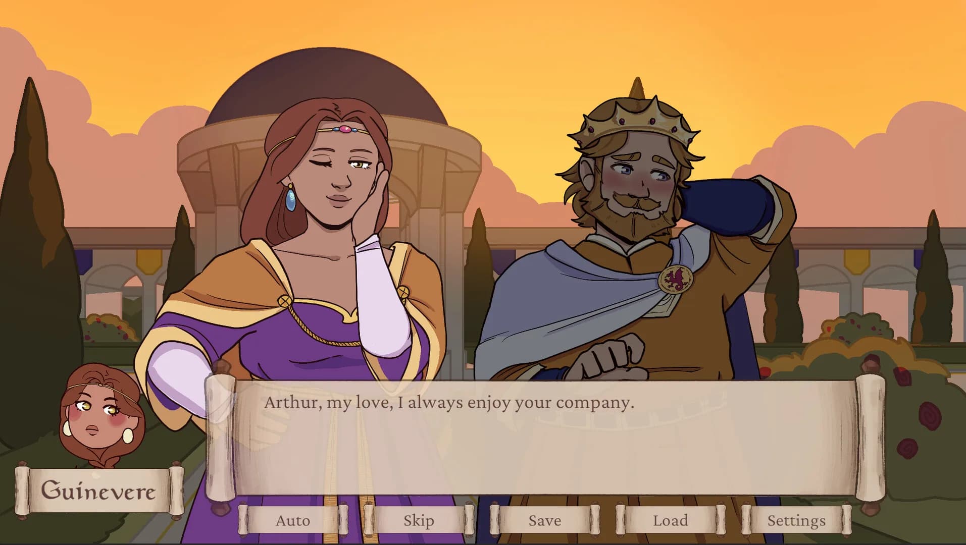Camelot Crush: A Round Table Dating Sim görsel 6