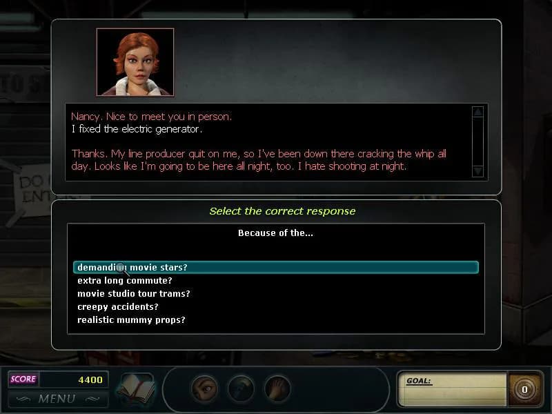 Nancy Drew® Dossier: Lights, Camera, Curses! görsel 6