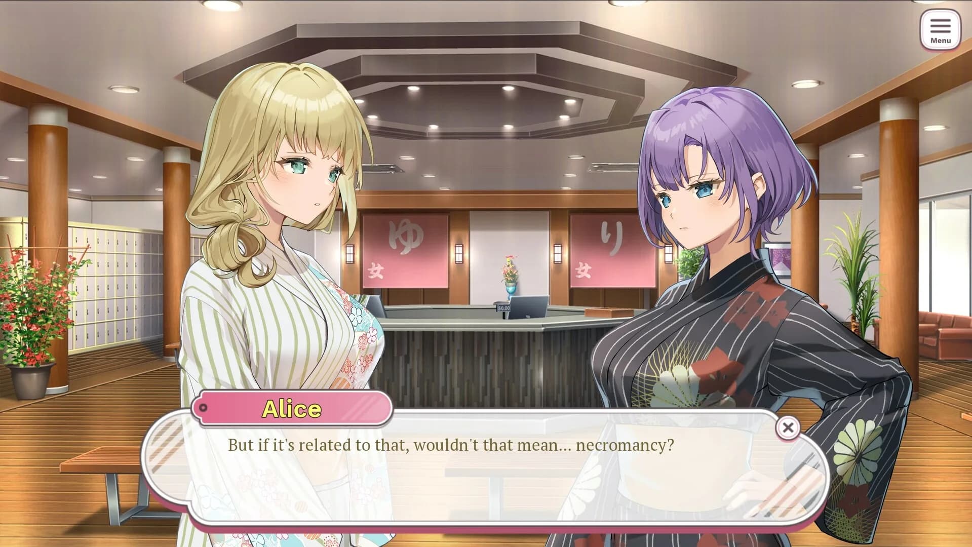 Death Becomes You: Yuri Onsen Vacation görsel 2