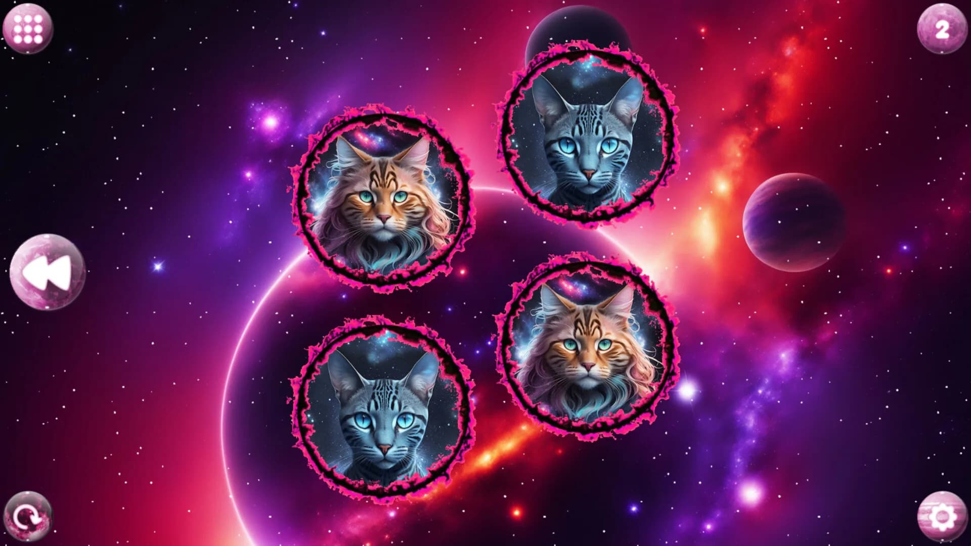 Space Memory: Cats görsel 2
