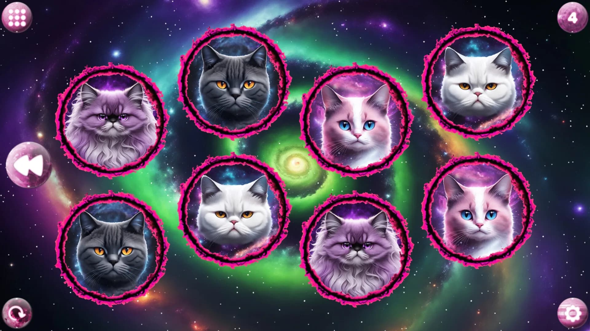 Space Memory: Cats görsel 4