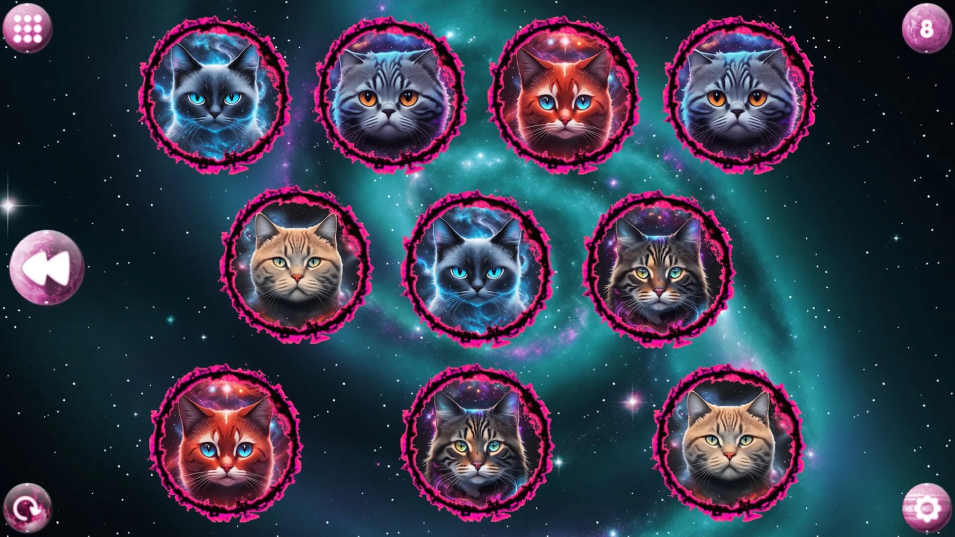 Space Memory: Cats görsel 6