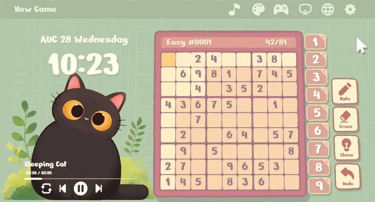 Cozy Sudoku görsel 2