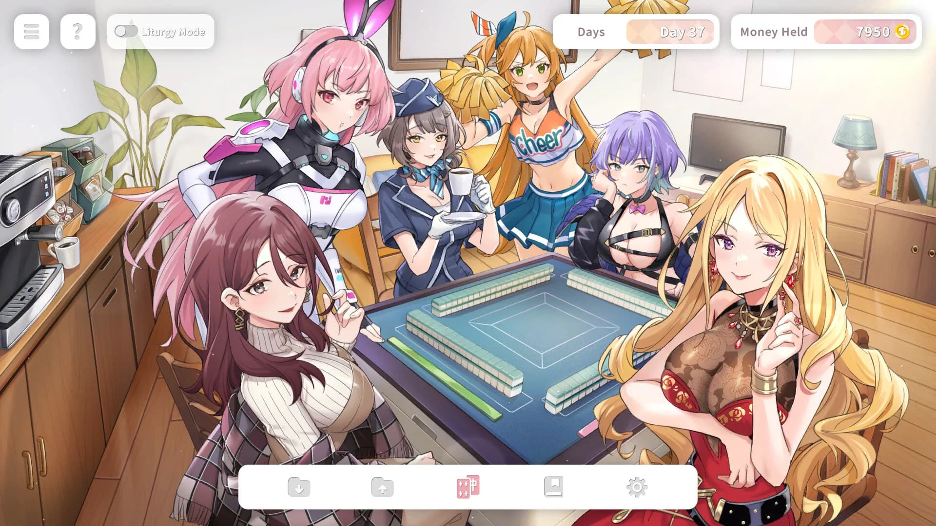少女 X 愛 X 麻將 görsel 8