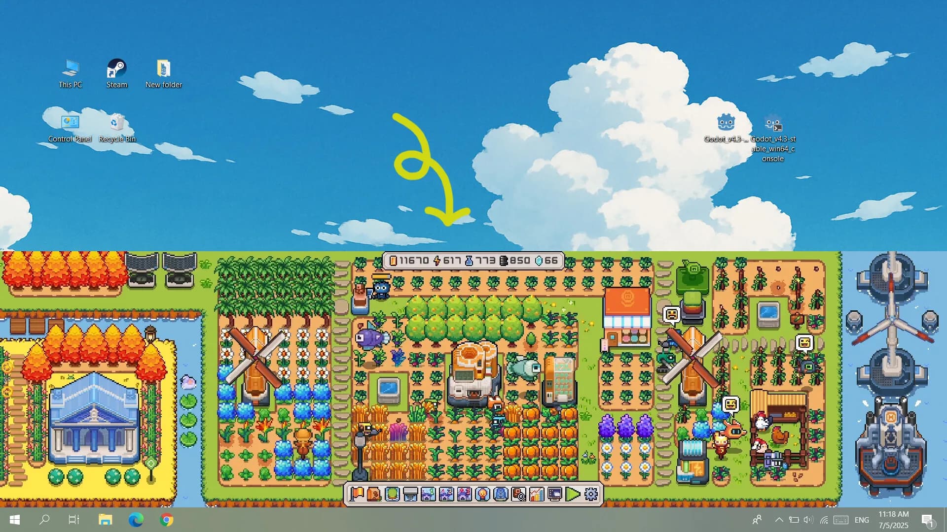 Island Robot Farm görsel 2