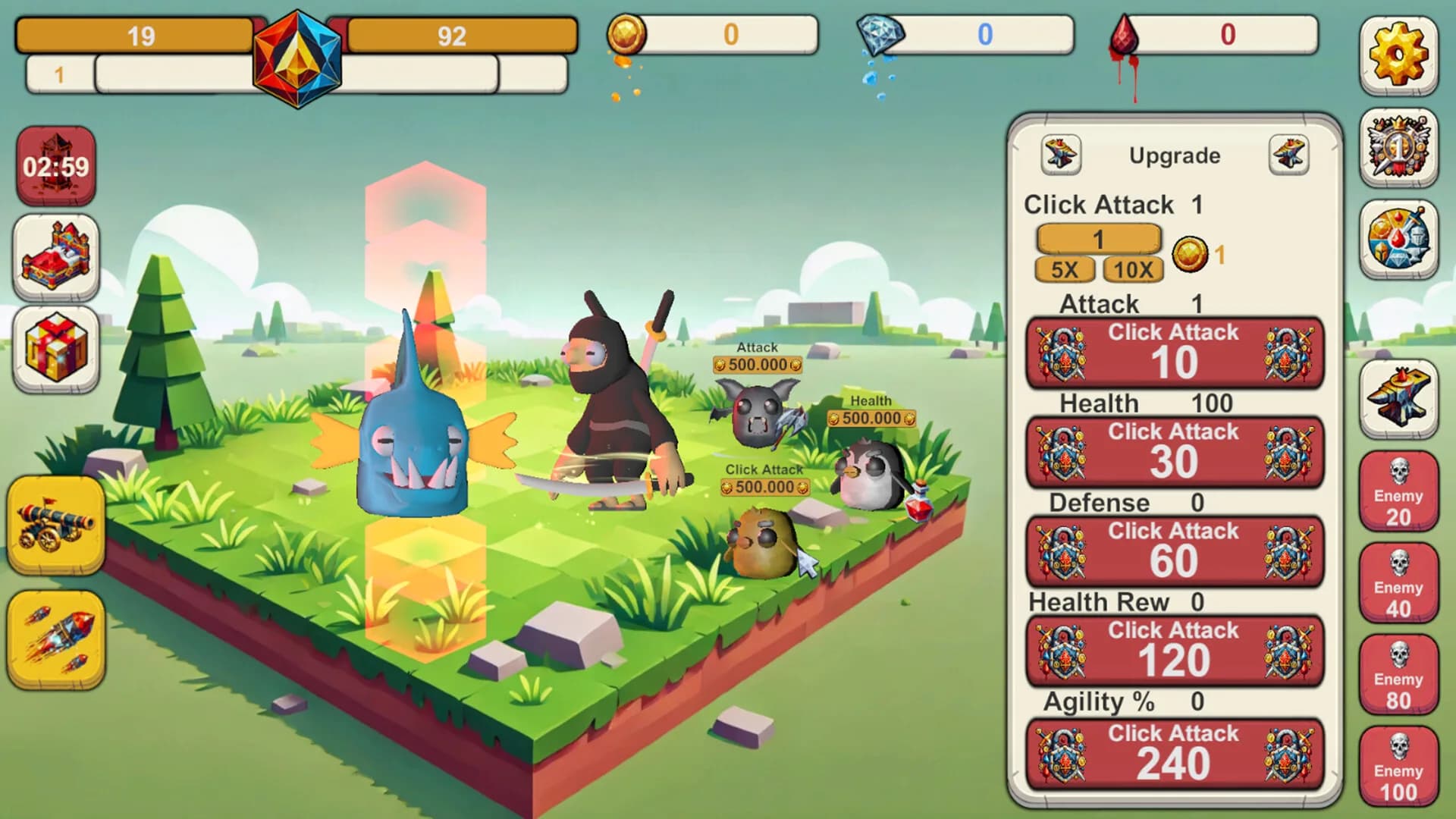 Infinite Idle: Online Clicker RPG görsel 2
