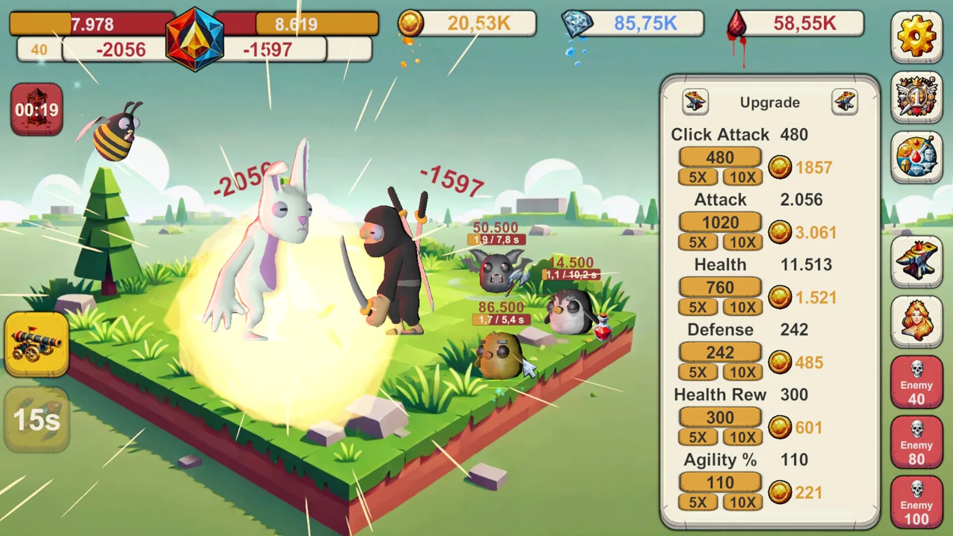 Infinite Idle: Online Clicker RPG görsel 3