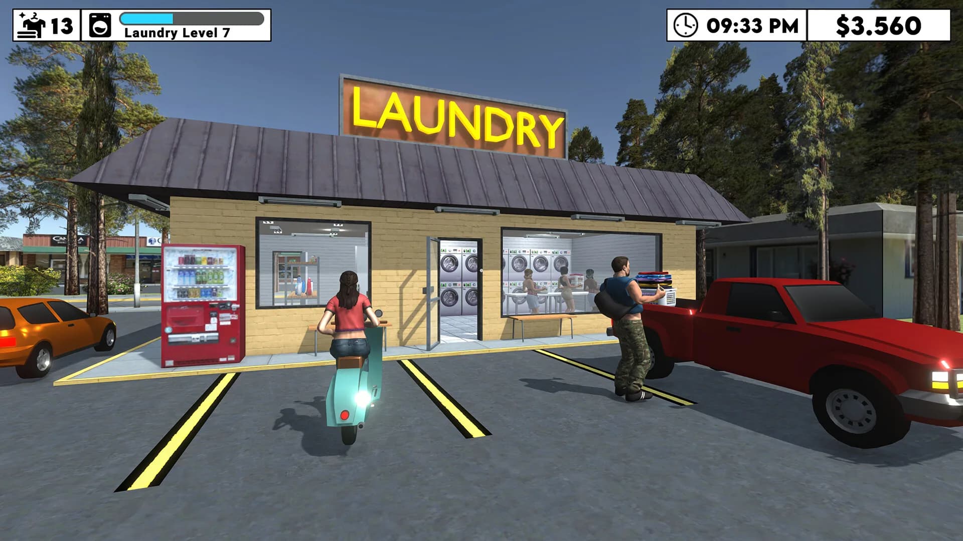 Laundry Service Simulator görsel 2