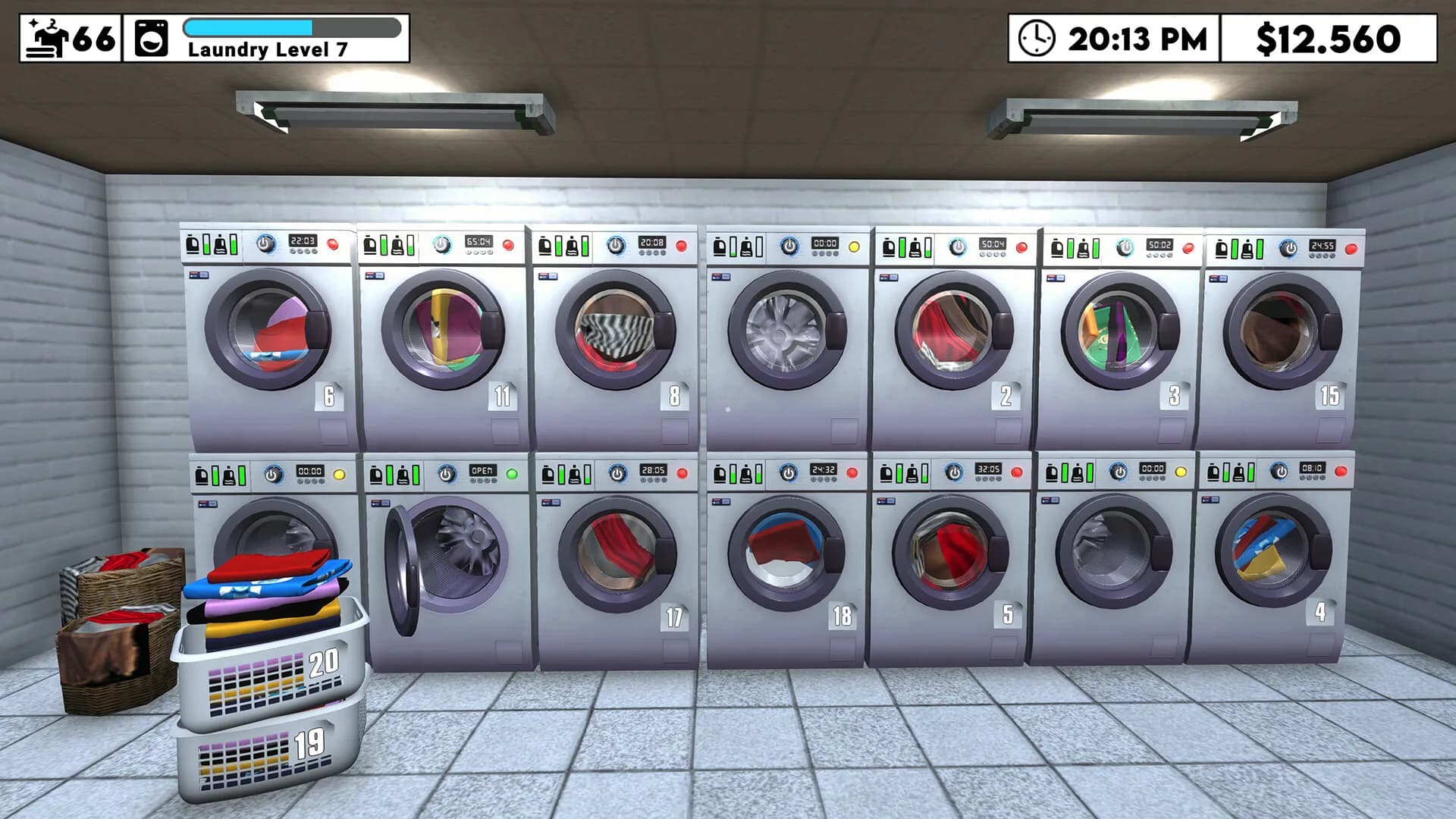 Laundry Service Simulator görsel 5