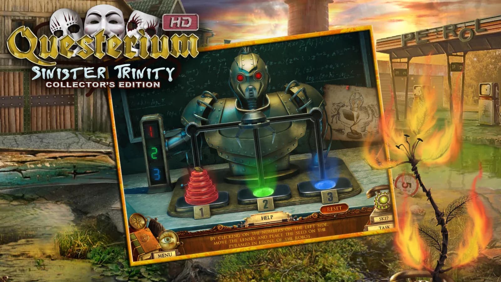 Questerium: Sinister Trinity HD Collector's Edition görsel 3