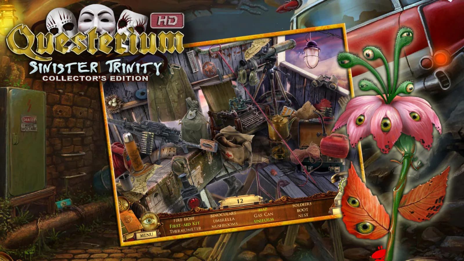 Questerium: Sinister Trinity HD Collector's Edition görsel 6