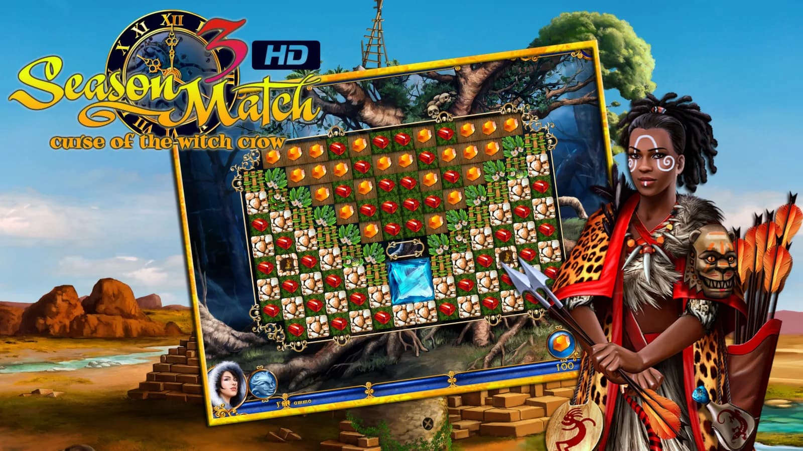Season Match 3 - Curse of the Witch Crow görsel 6
