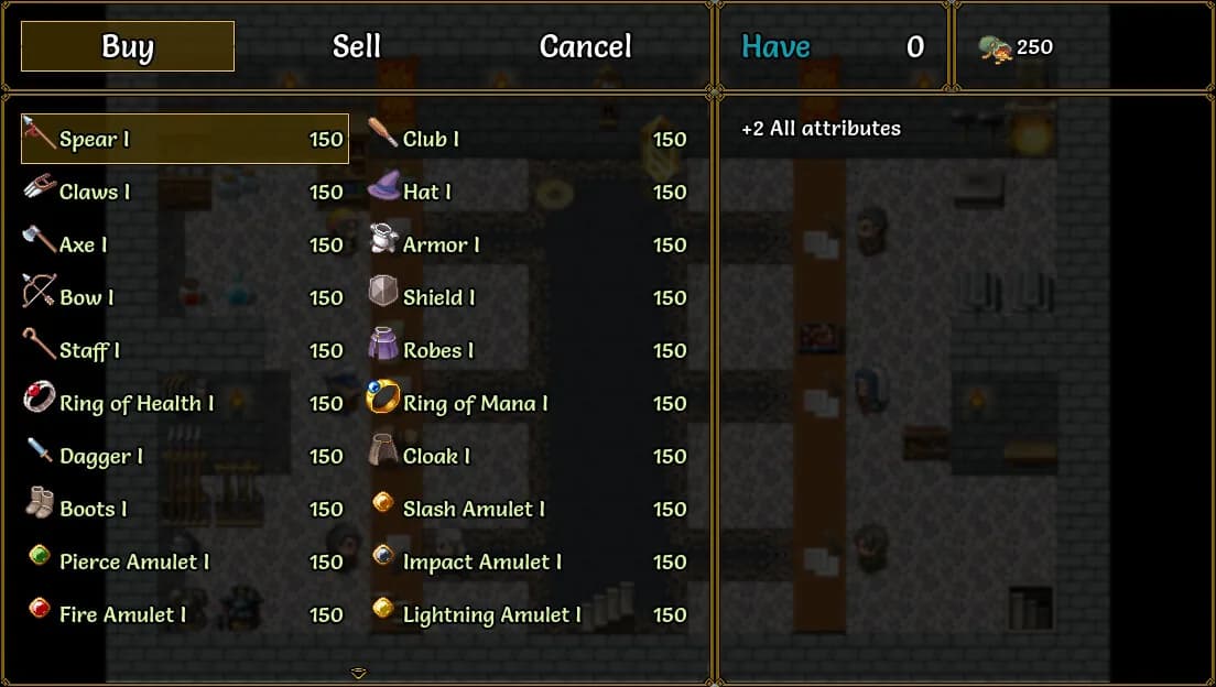 Claritas - Dungeon Crawler RPG görsel 11