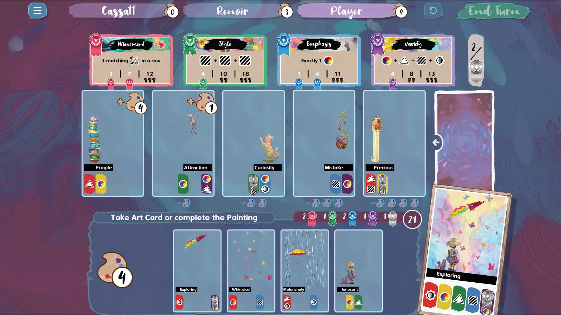 Canvas - The Board Game görsel 3