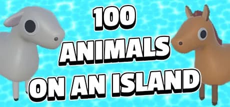 100 ANIMALS ON AN ISLAND görsel 1