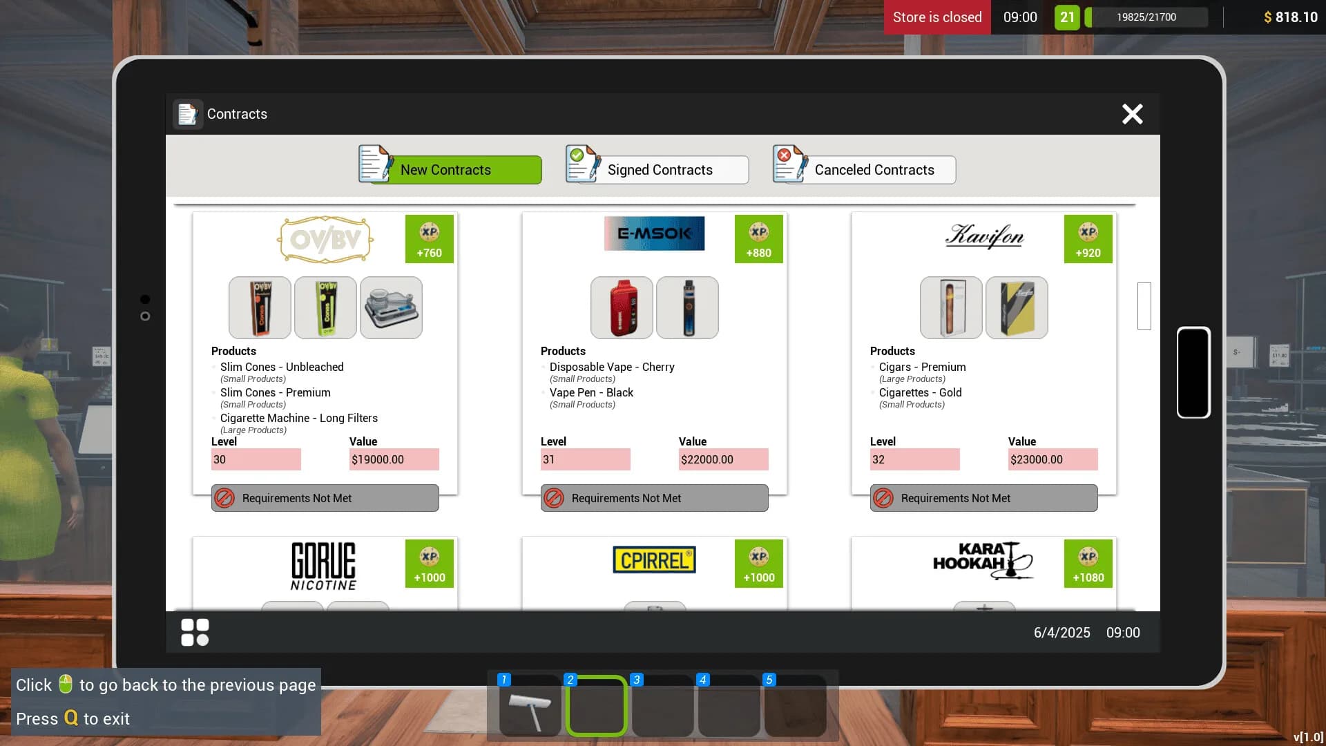 Tobacco Shop Simulator görsel 2