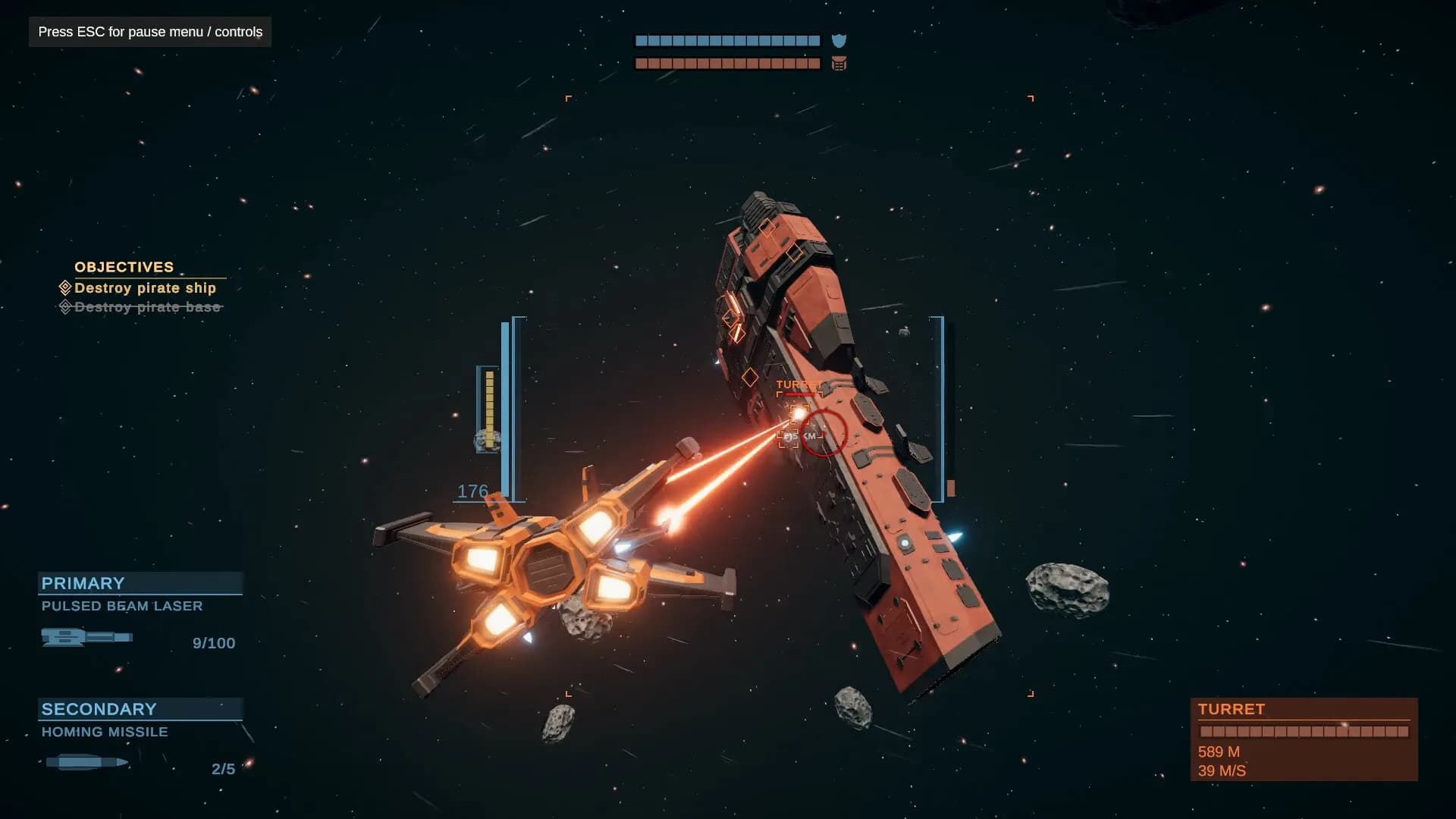 Starship Fighters: Space Combat Simulator görsel 4