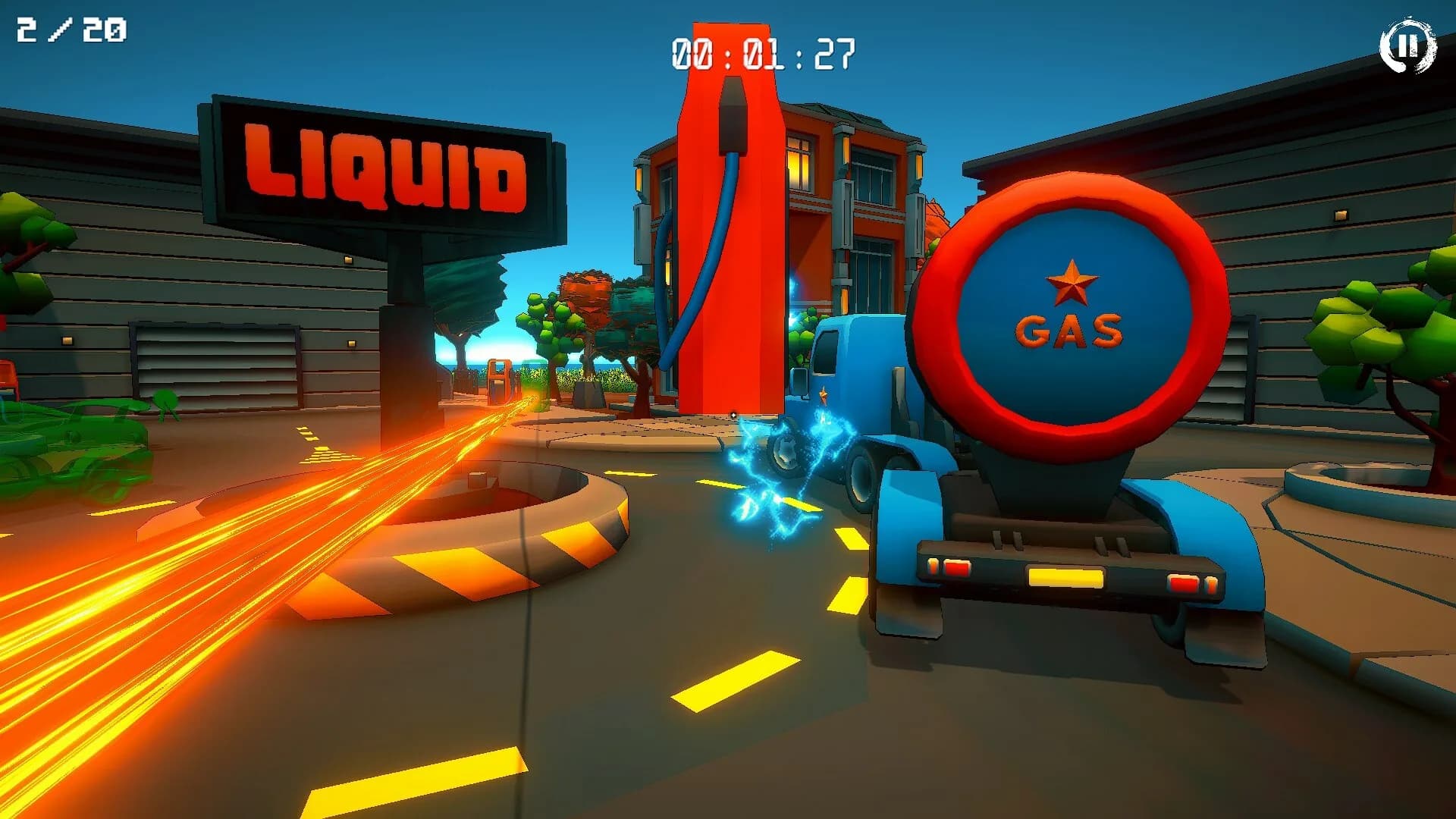 3D PUZZLE - Gas Station görsel 3