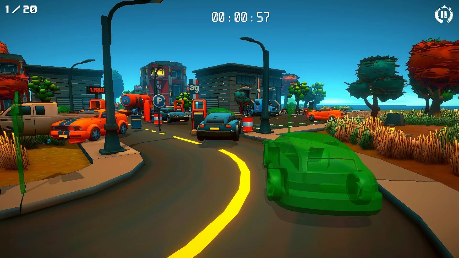 3D PUZZLE - Gas Station görsel 6