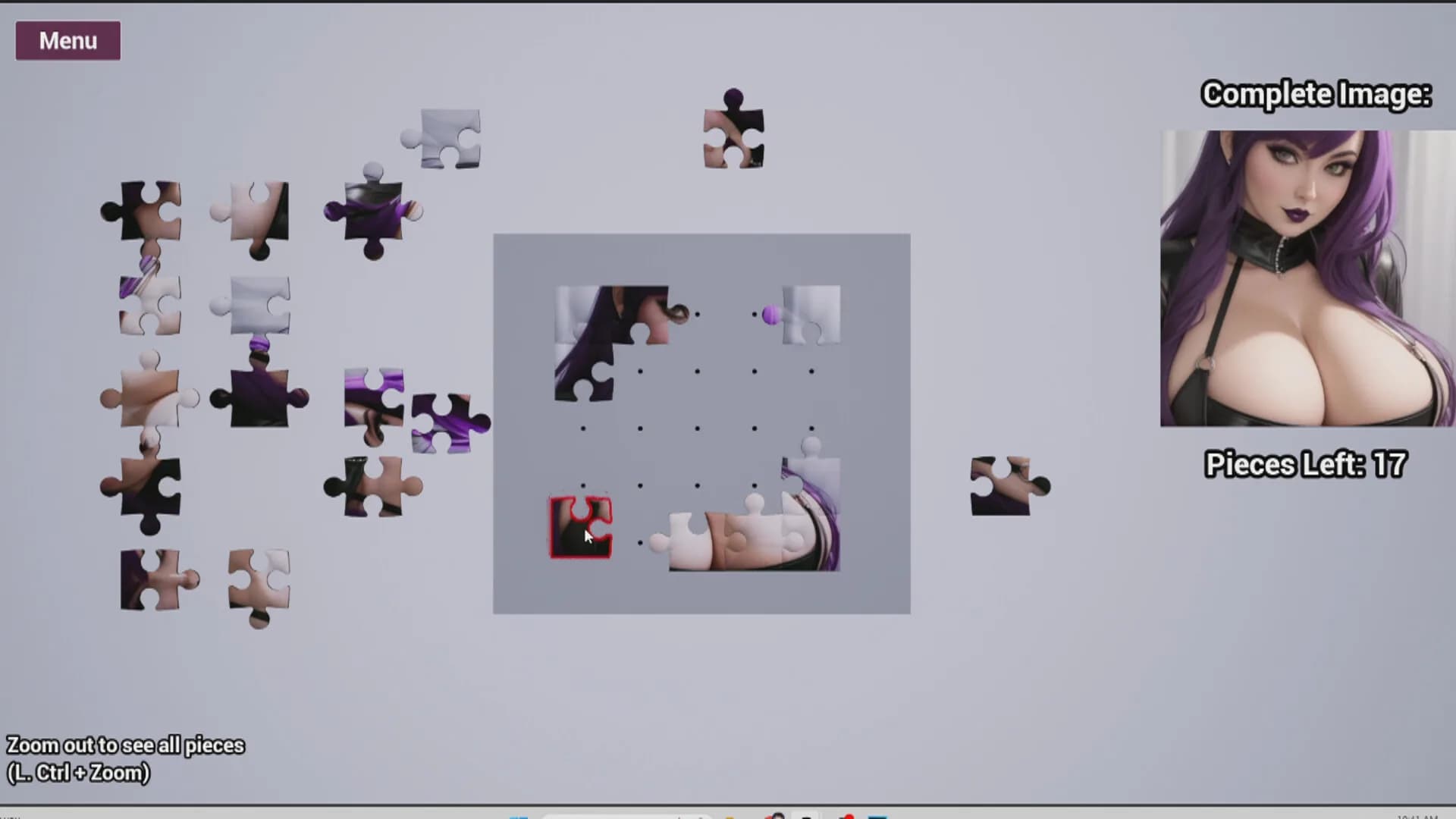 Big-Breasted Goth Mommies - Sex Puzzles görsel 2