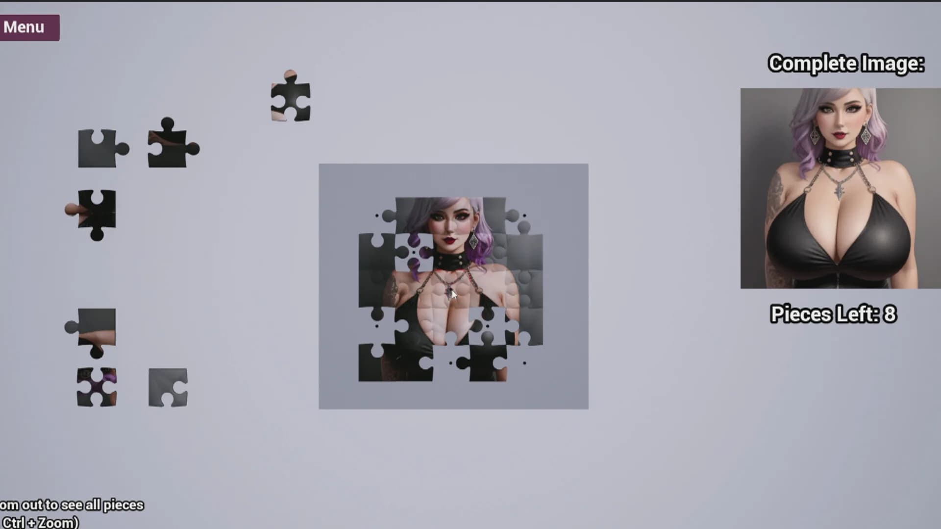 Big-Breasted Goth Mommies - Sex Puzzles görsel 3