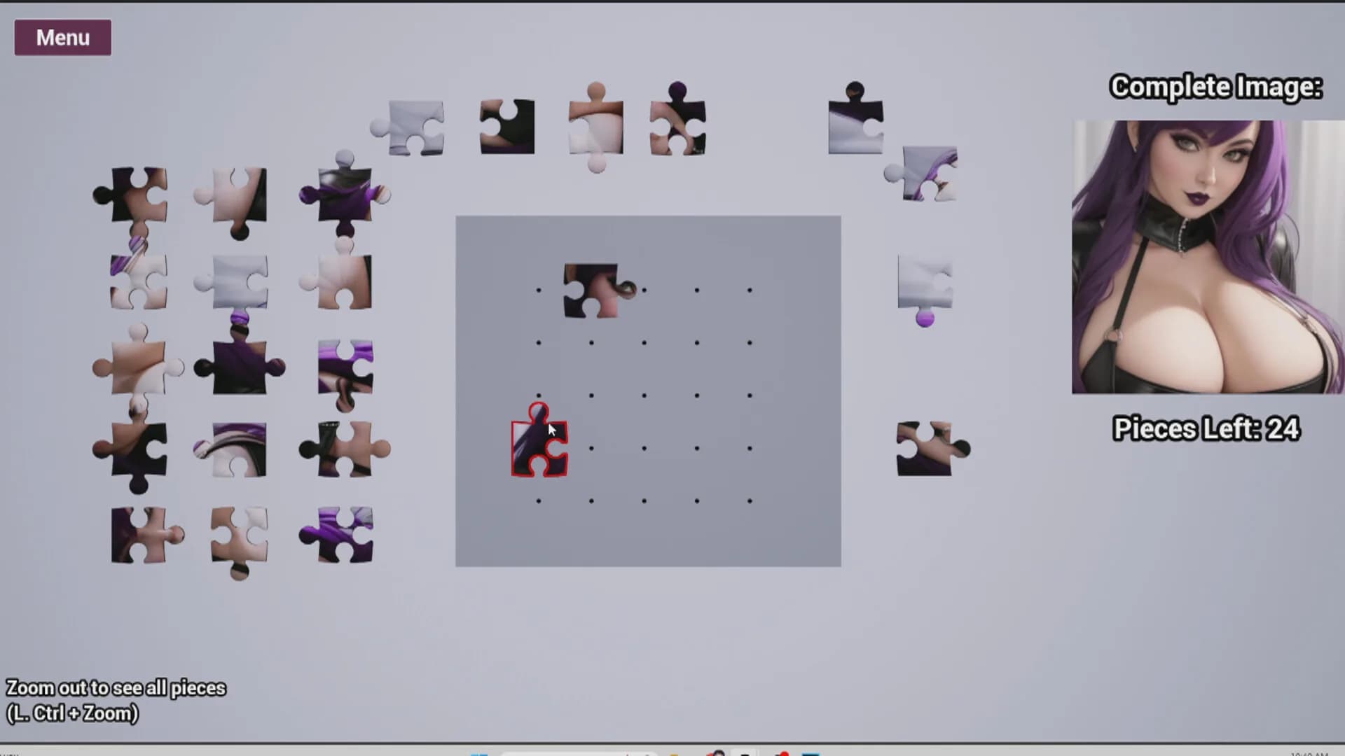 Big-Breasted Goth Mommies - Sex Puzzles görsel 5