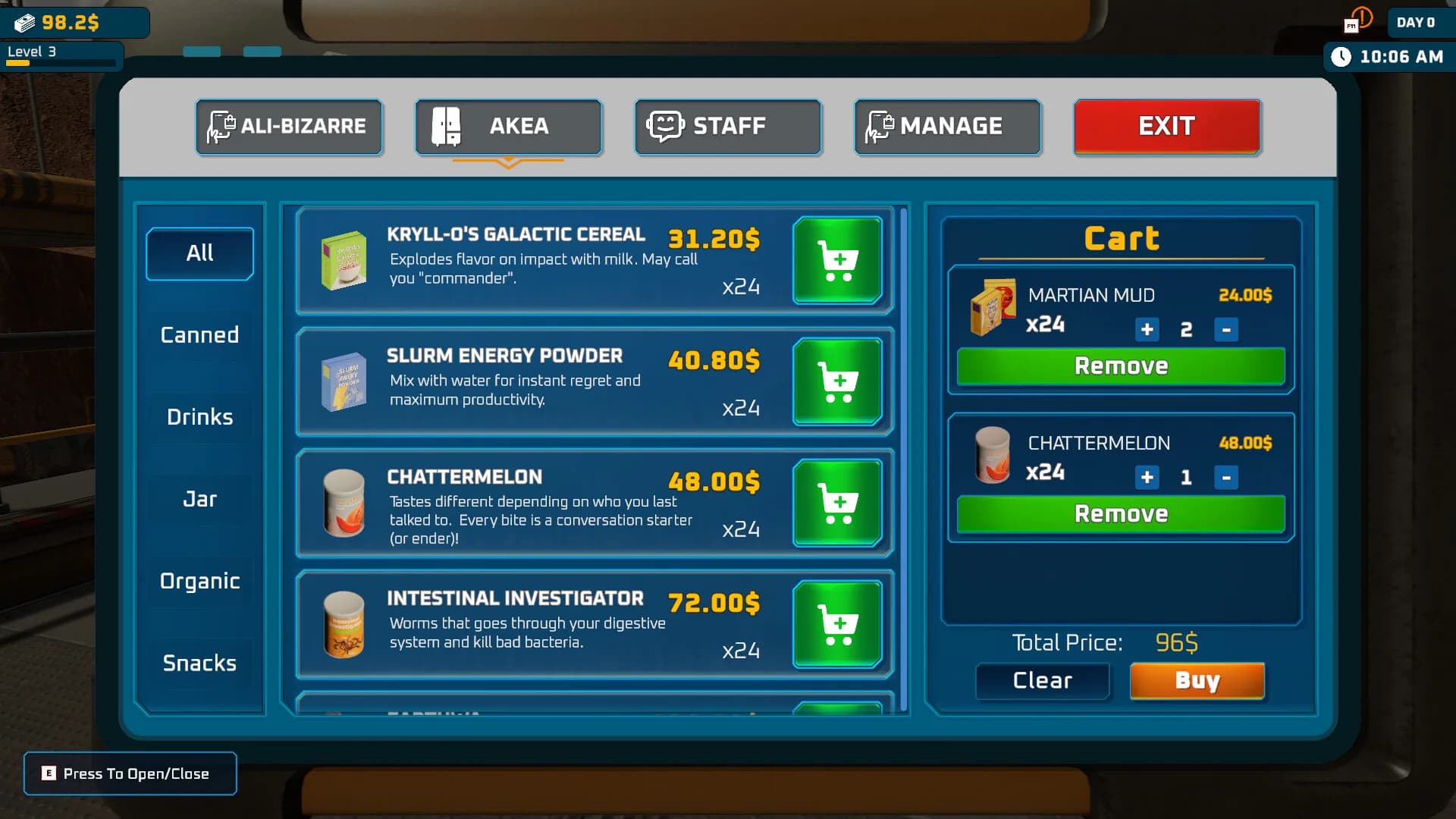Alien Market Simulator görsel 4
