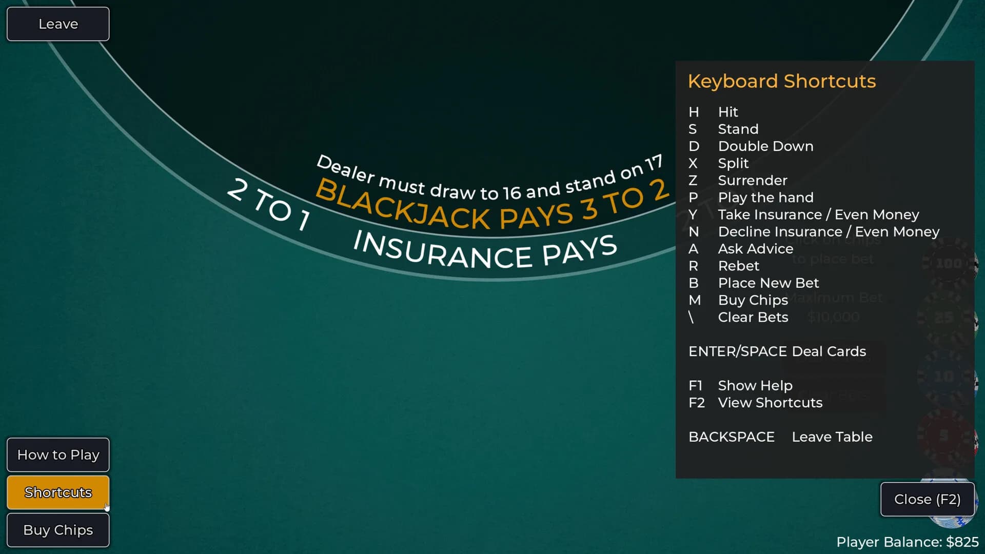 Player vs. Dealer Blackjack görsel 7