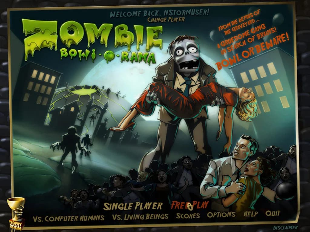 Zombie Bowl-o-Rama görsel 2