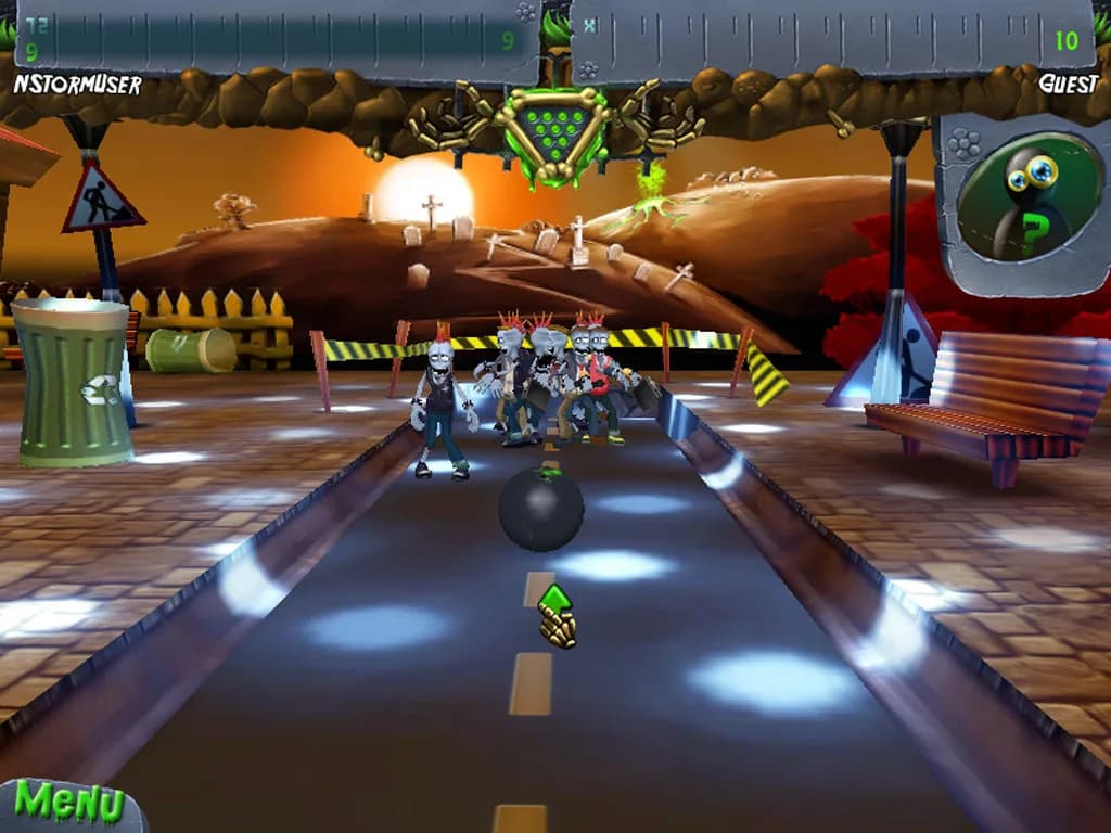 Zombie Bowl-o-Rama görsel 5