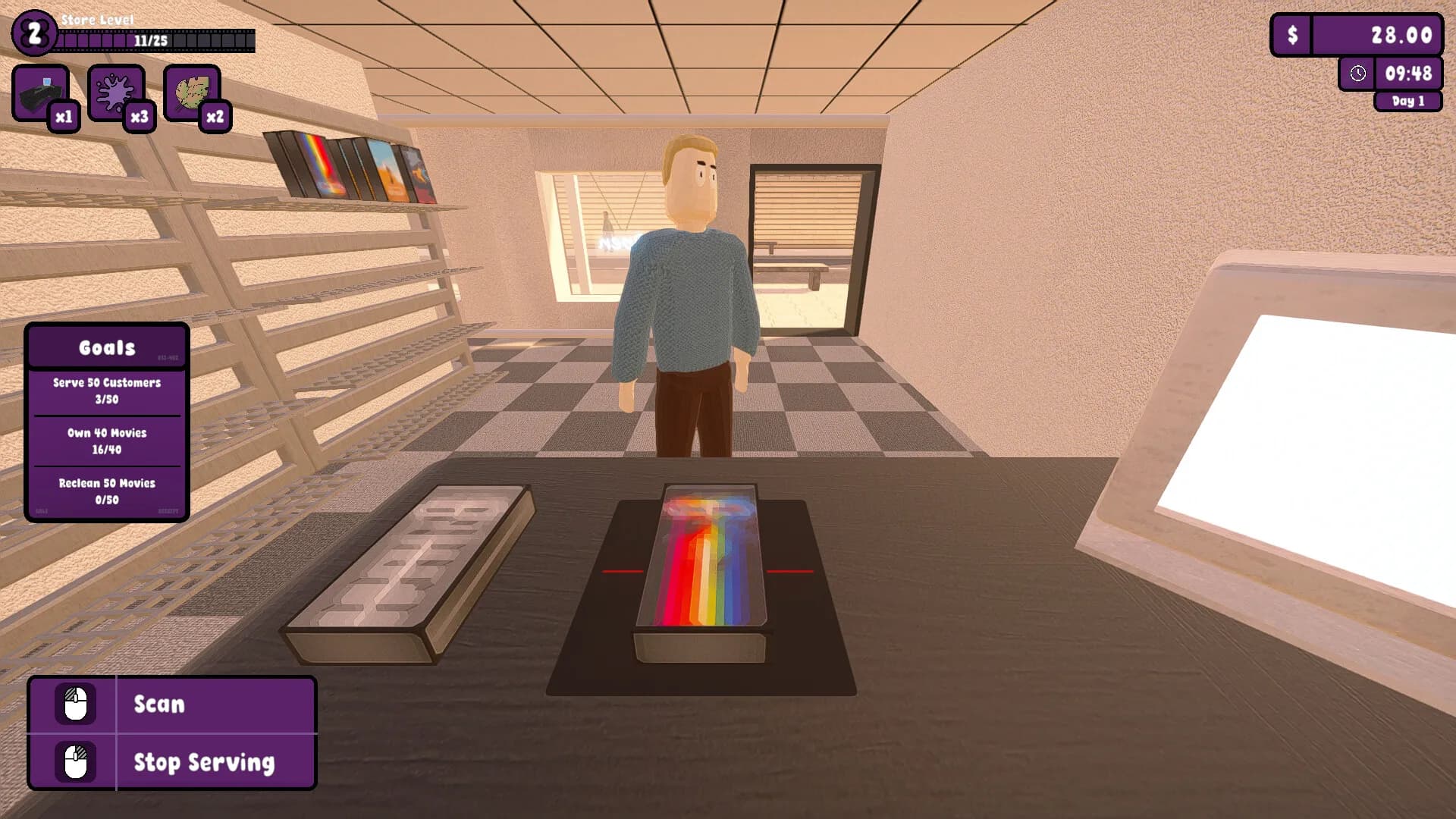 Rental Store Simulator görsel 2