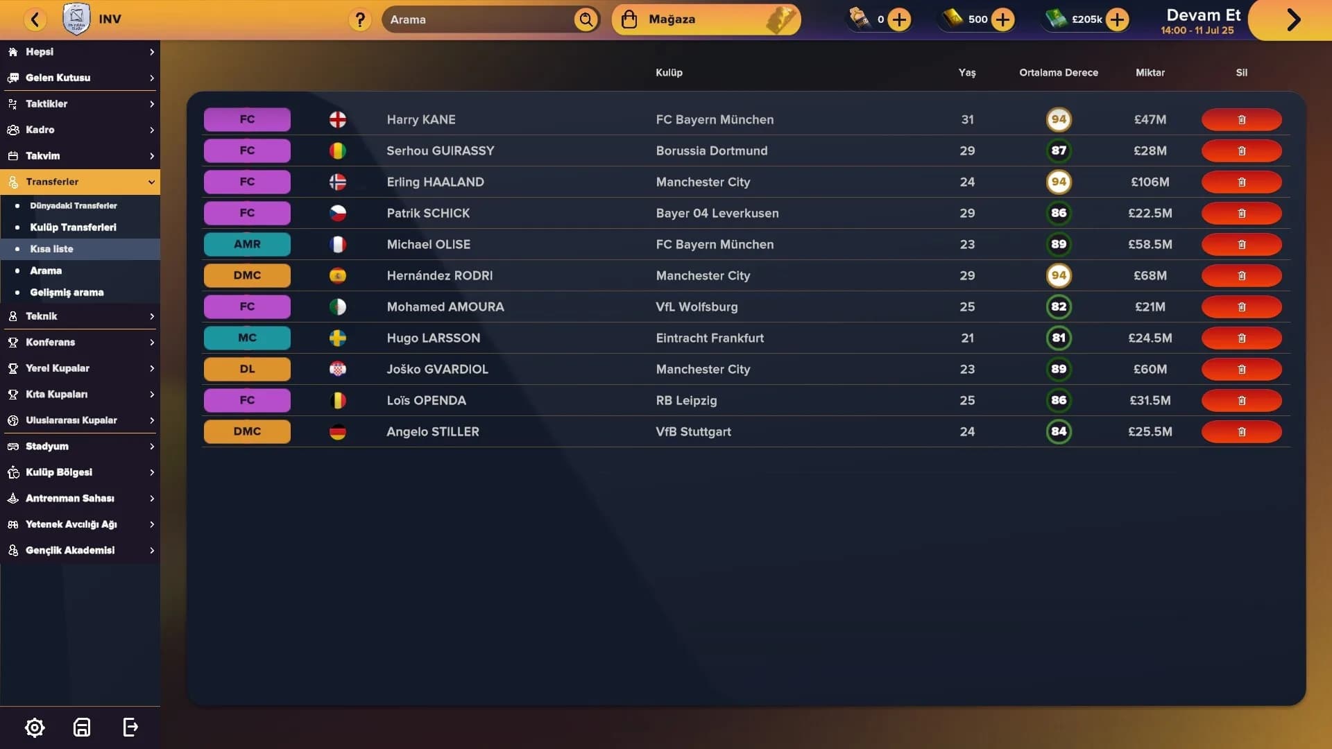 Soccer Manager 2026 görsel 6
