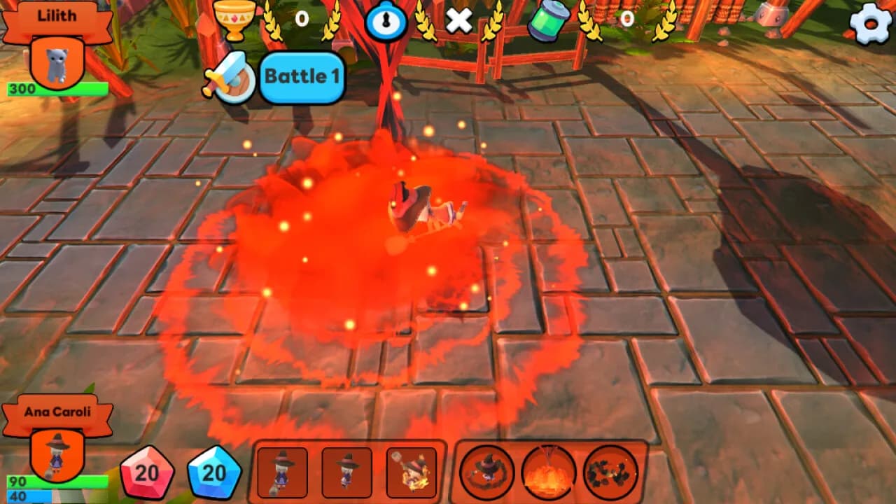 Little Witches vs Monsters görsel 2