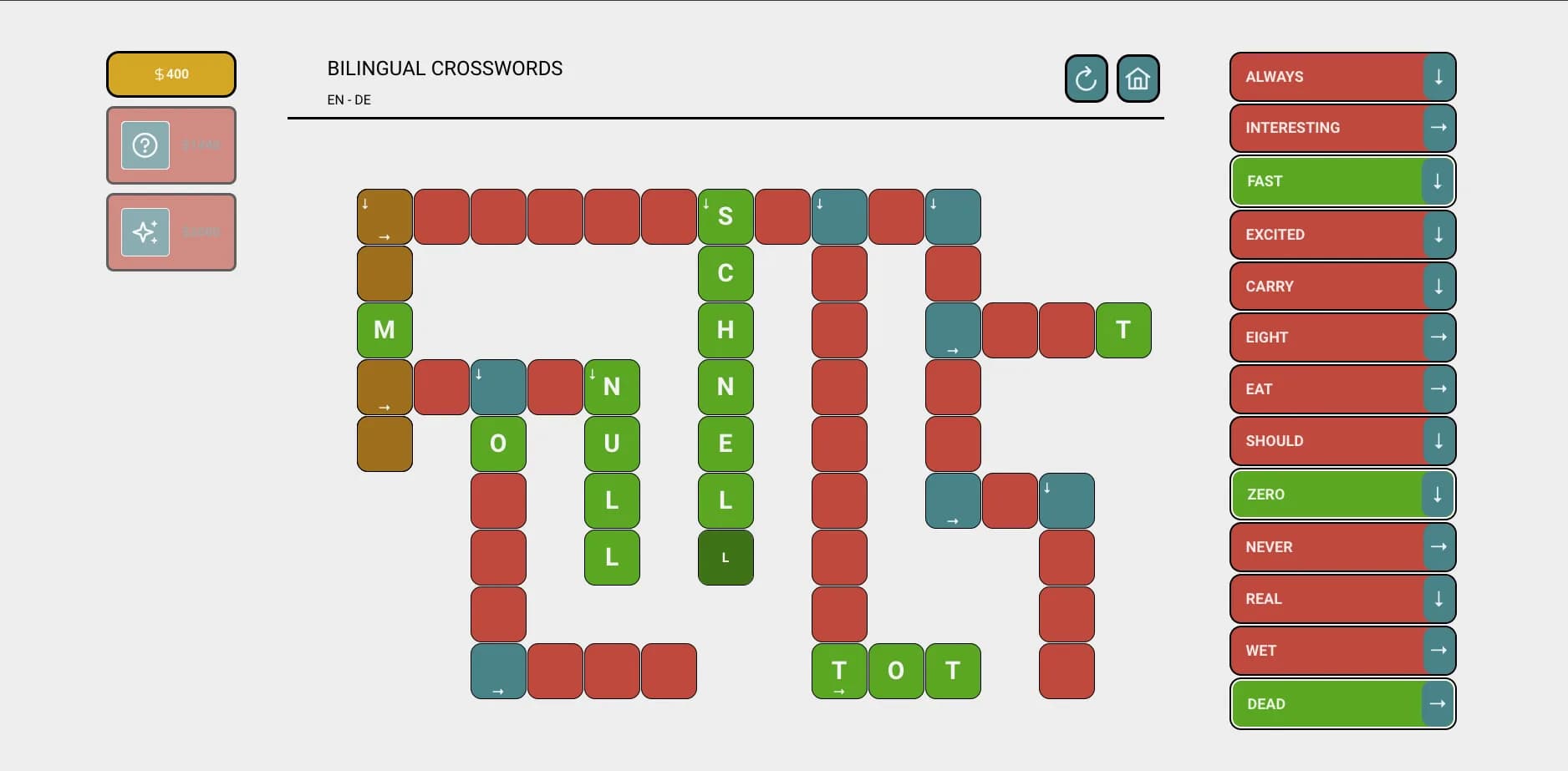 Bilingual Crosswords görsel 4