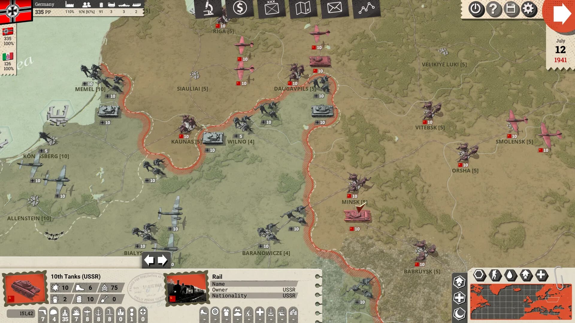 Commander: Europe at War görsel 7