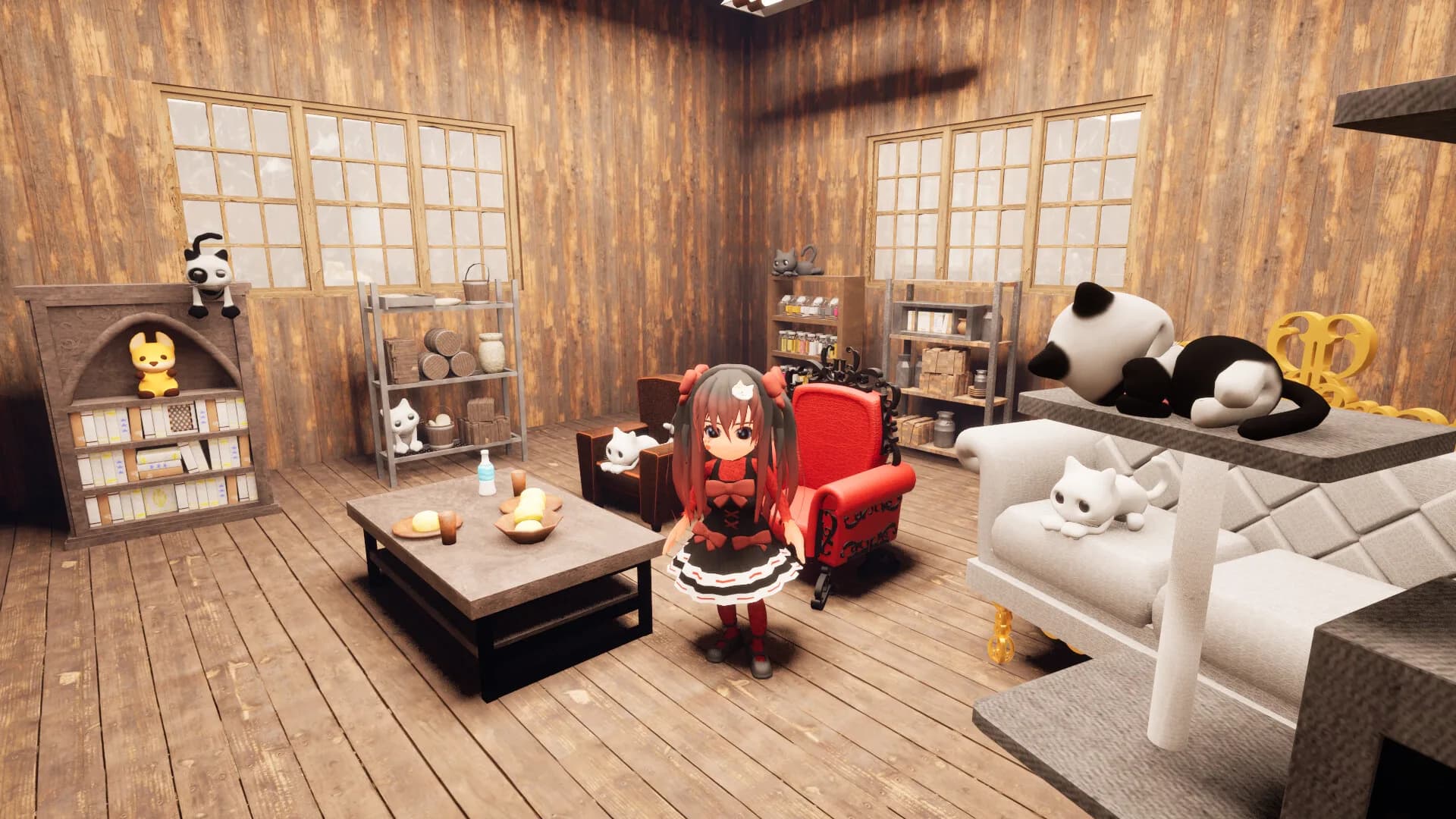 幽霊屋敷と猫の家 görsel 6