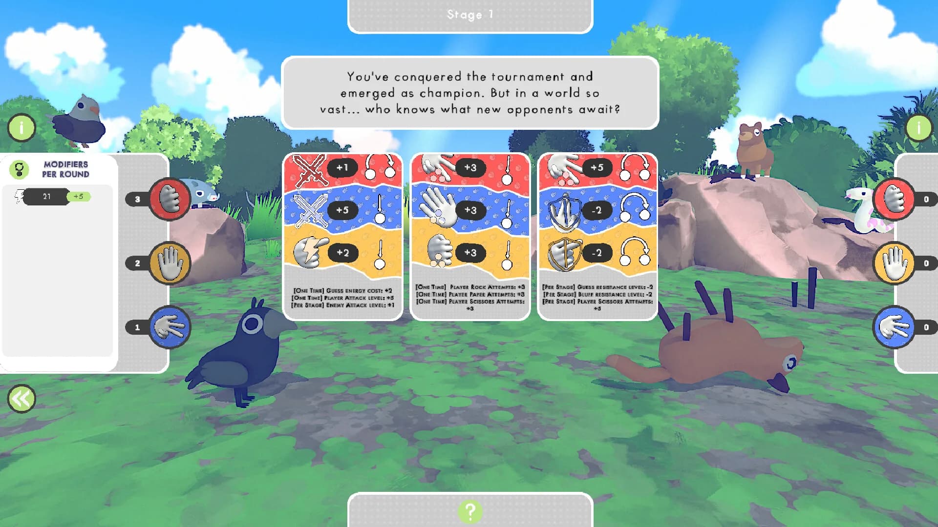 Beastly Tactics: Rock Paper Scissors görsel 5