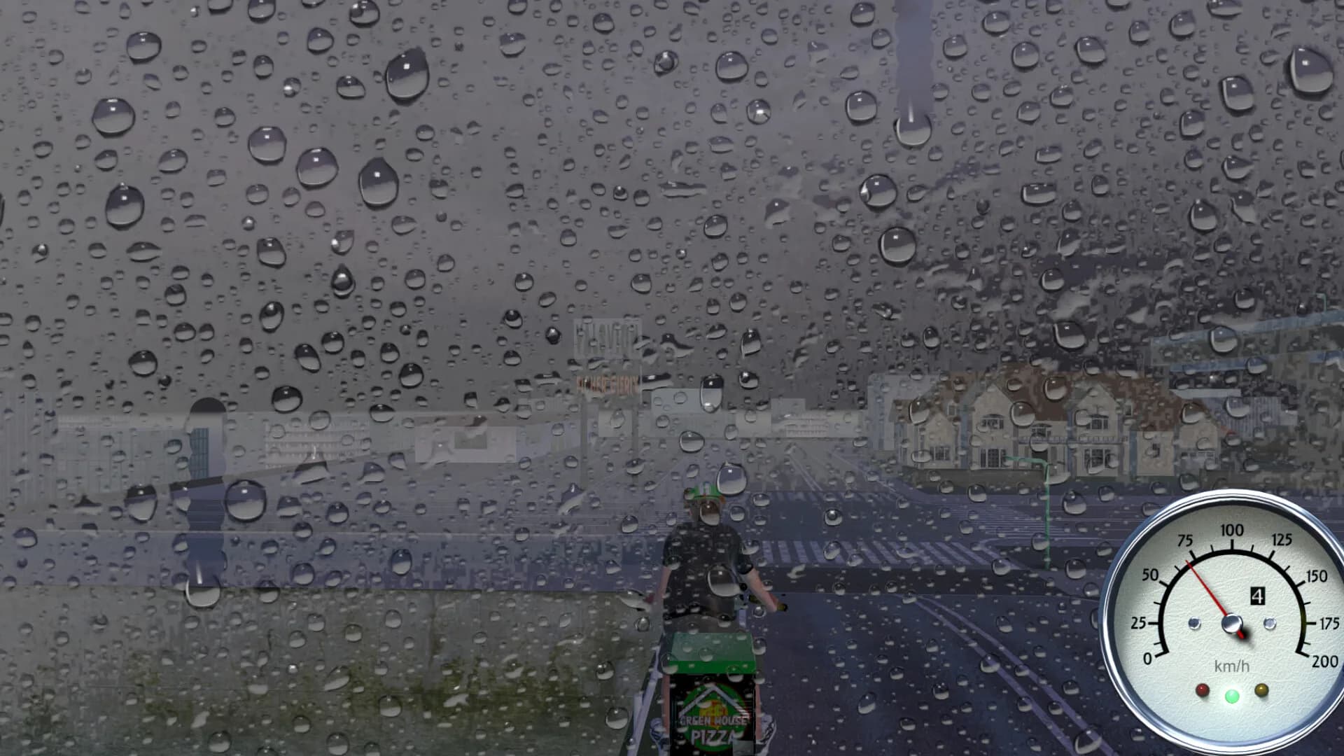 Pizza Delivery in a Storm görsel 8