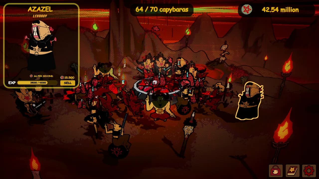 Capybaras Chill in Hell görsel 6