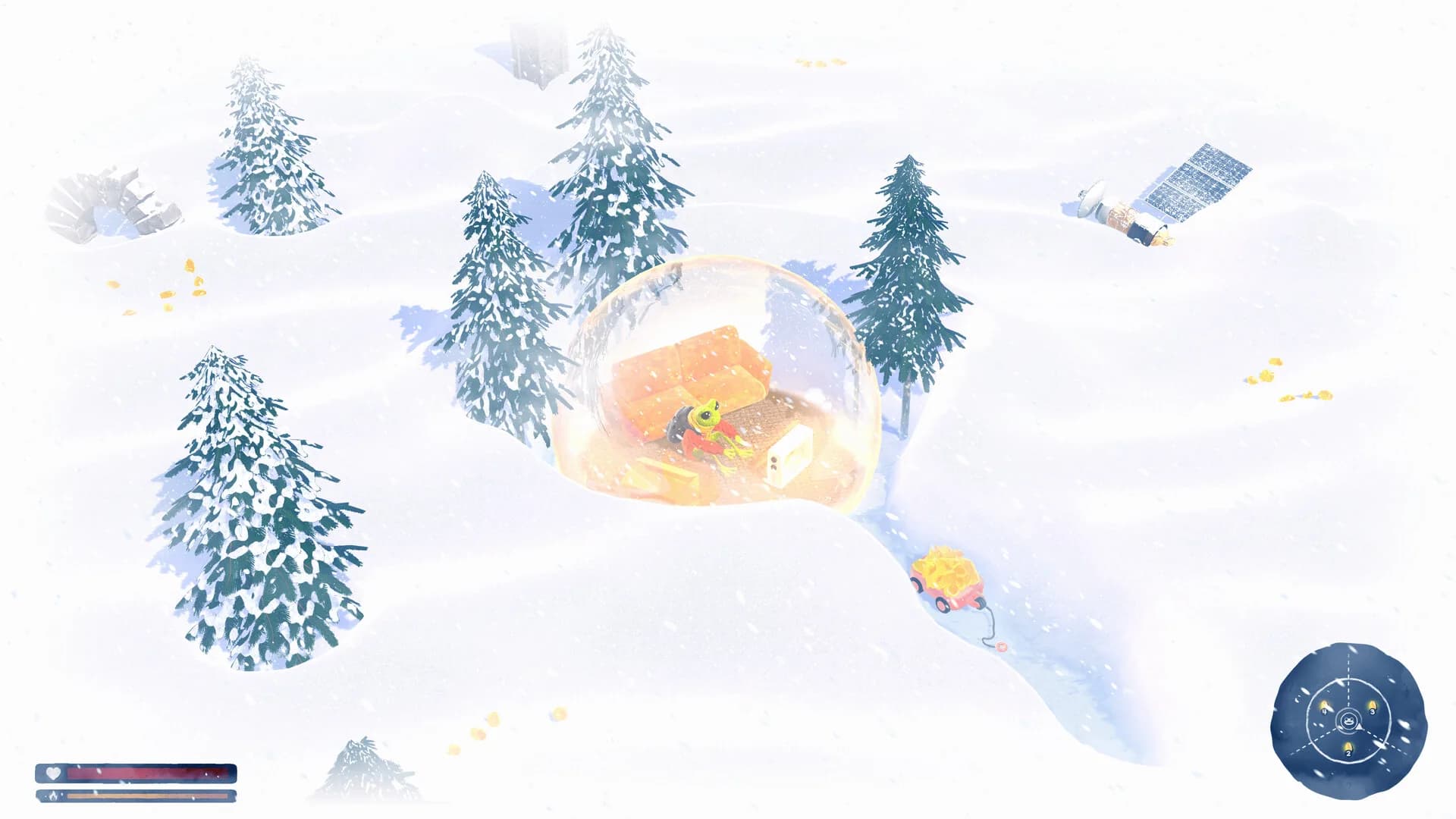 FROGGY HATES SNOW görsel 2