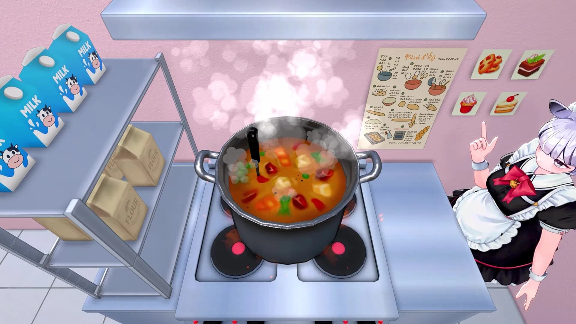 Maid Cafe Simulator görsel 5