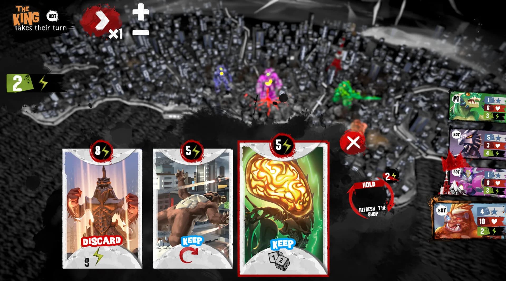 King of Tokyo - Richard Garfield görsel 4