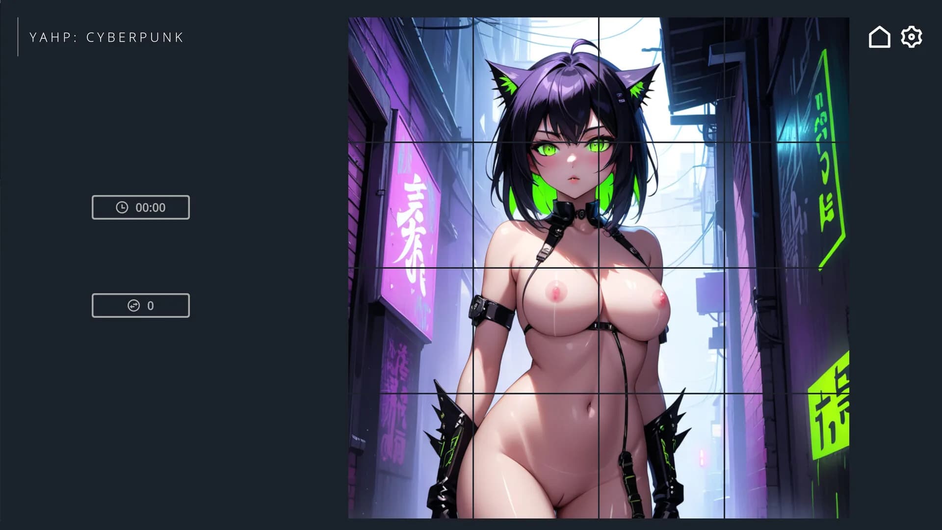 Yet Another Hentai Puzzle: Cyberpunk görsel 4